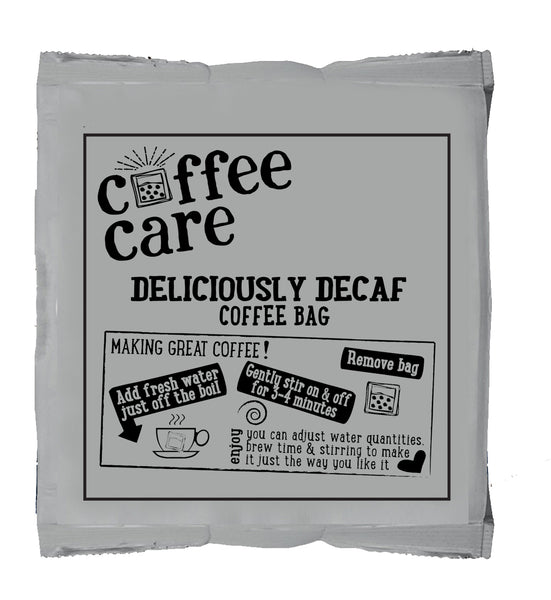 Deliciously Decaf Single Portion Coffee Bags