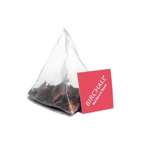 Birchall Red Berry & Flower Prism Tagged Tea