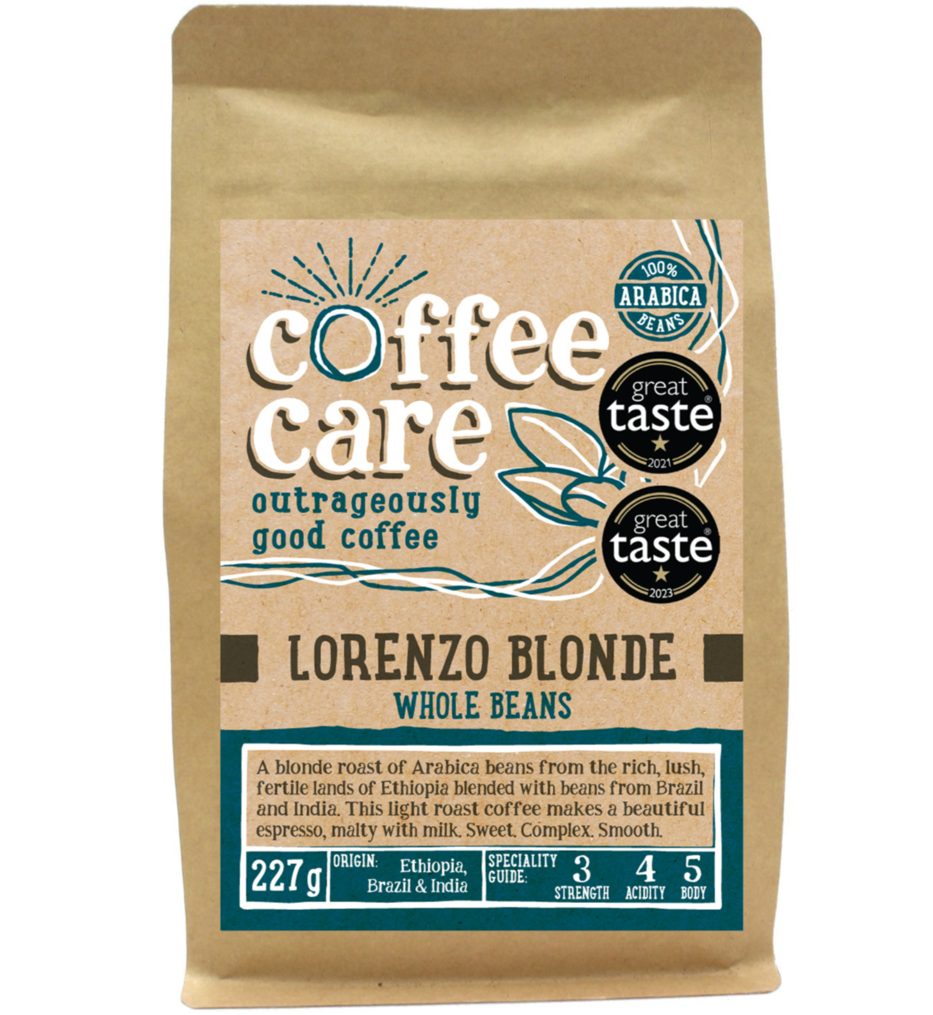 Lorenzo Blonde Beans