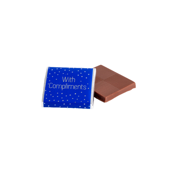 'With Compliments' Neapolitan Foil & Band Chocolates