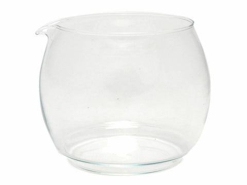 A 660ml Glass beaker. Replacement for La Cafetiere Stainless Steel Teapot